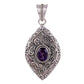 Sterling Silver Special Jayli work Gemstone Pendant
