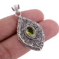 Sterling Silver Special Jayli work Gemstone Pendant
