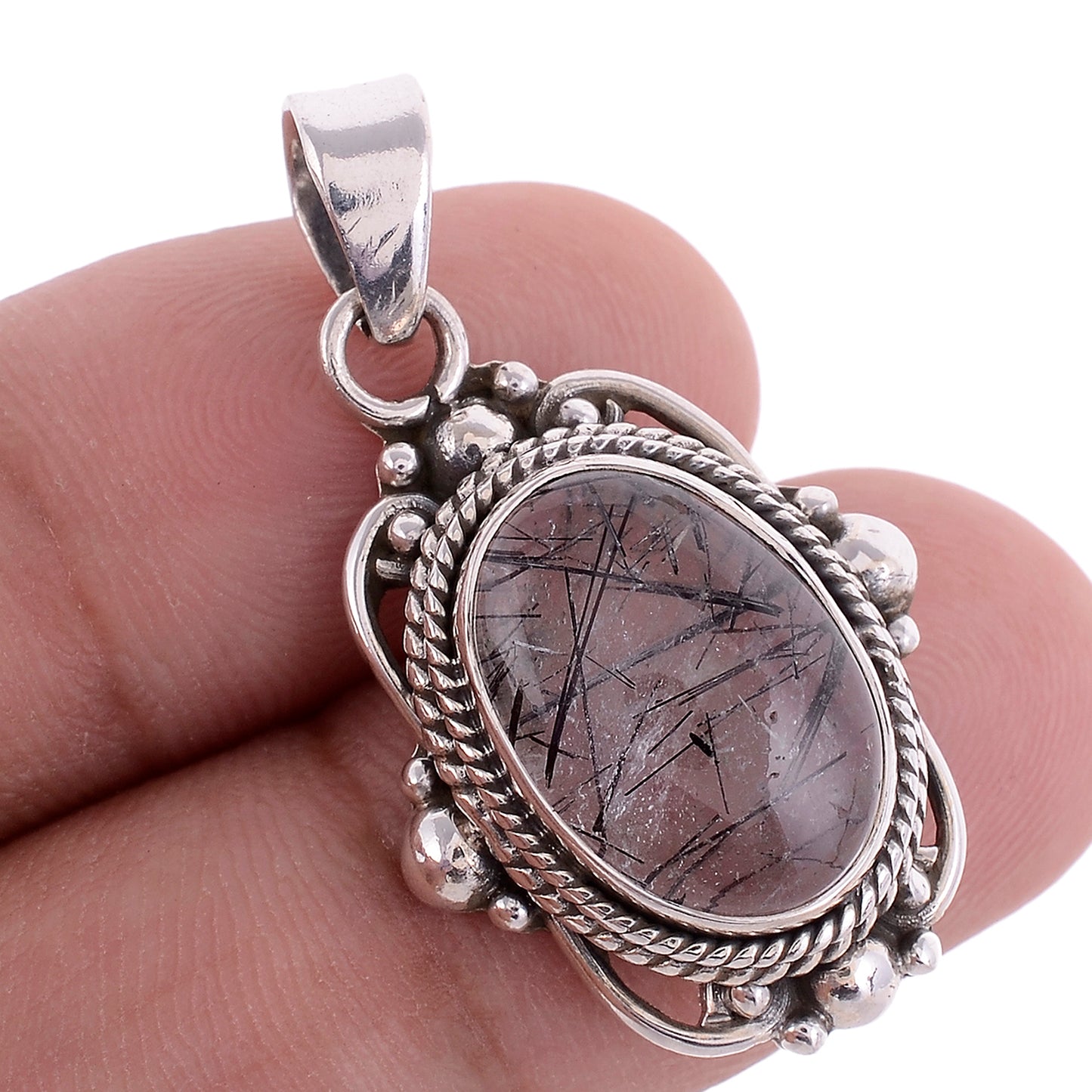 Sterling Silver Victorian Lace Pendants