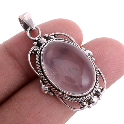 Sterling Silver Victorian Lace Pendants