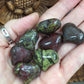 Dragons Blood Jasper Puffy Hearts