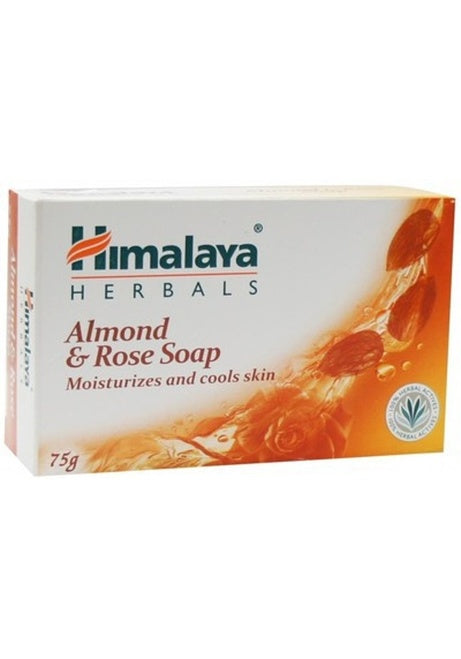 Himalaya Herbal Almond & Rose Bath & Body Soap 75 gms