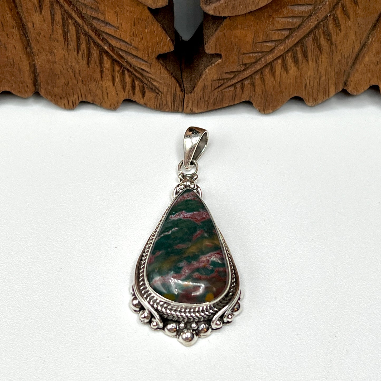 Bloodstone Pendants