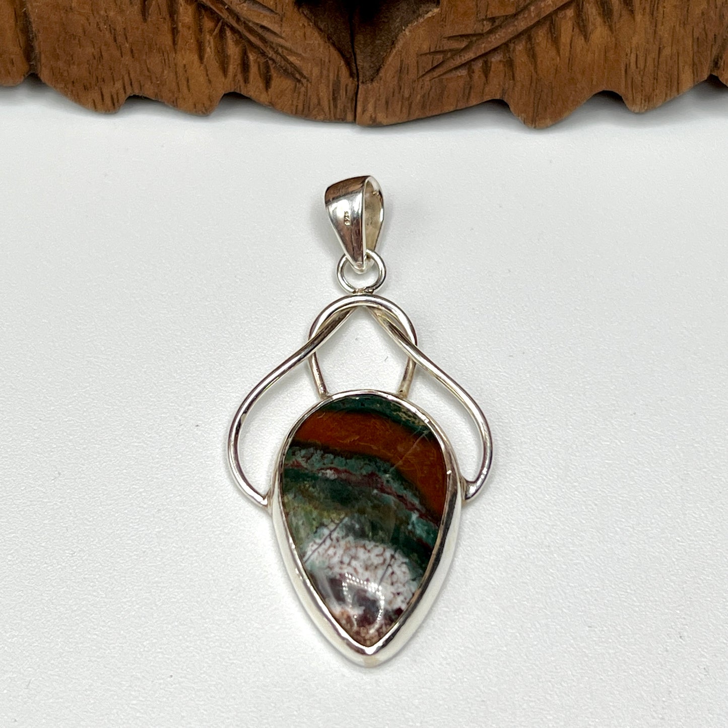 Bloodstone Pendants