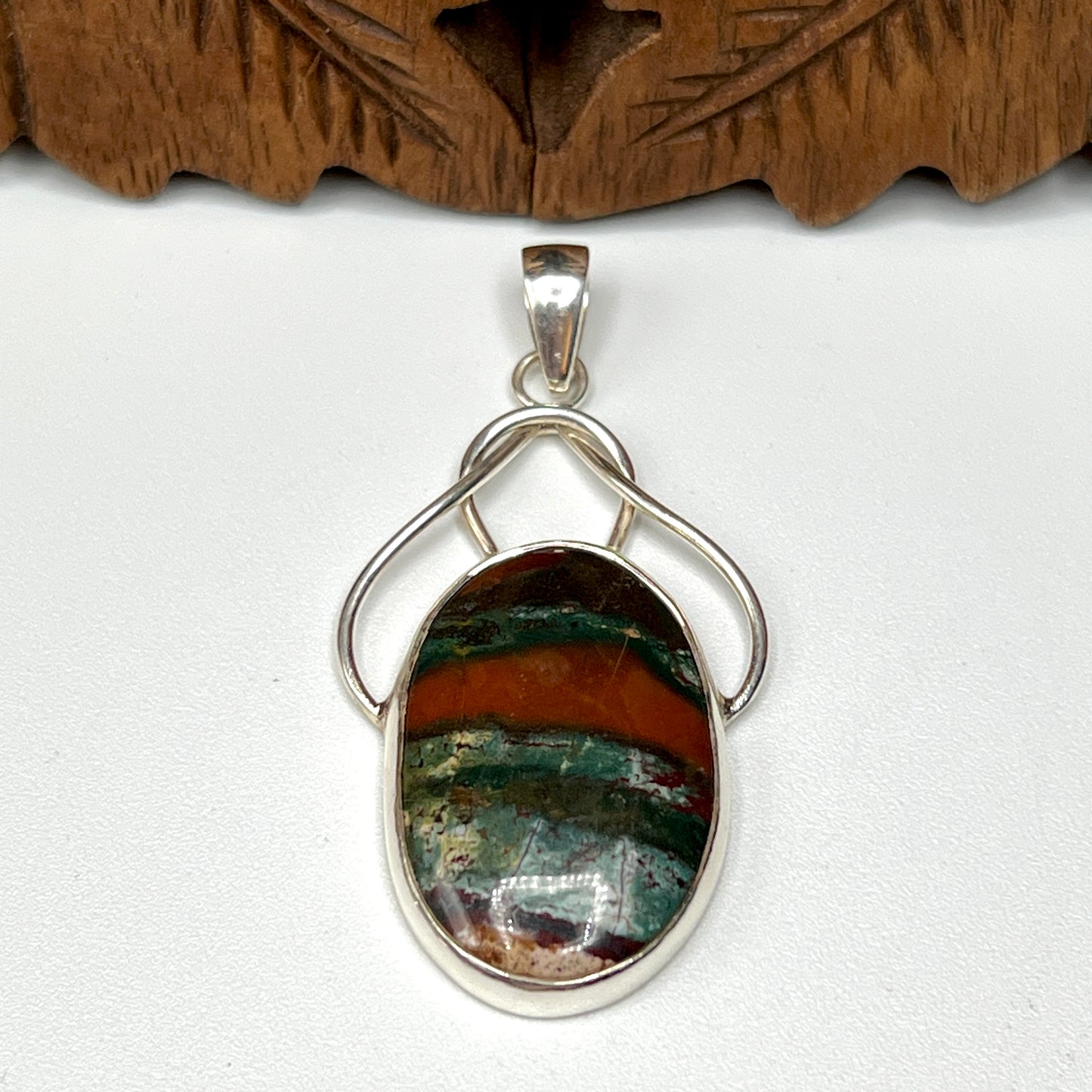 Bloodstone Pendants