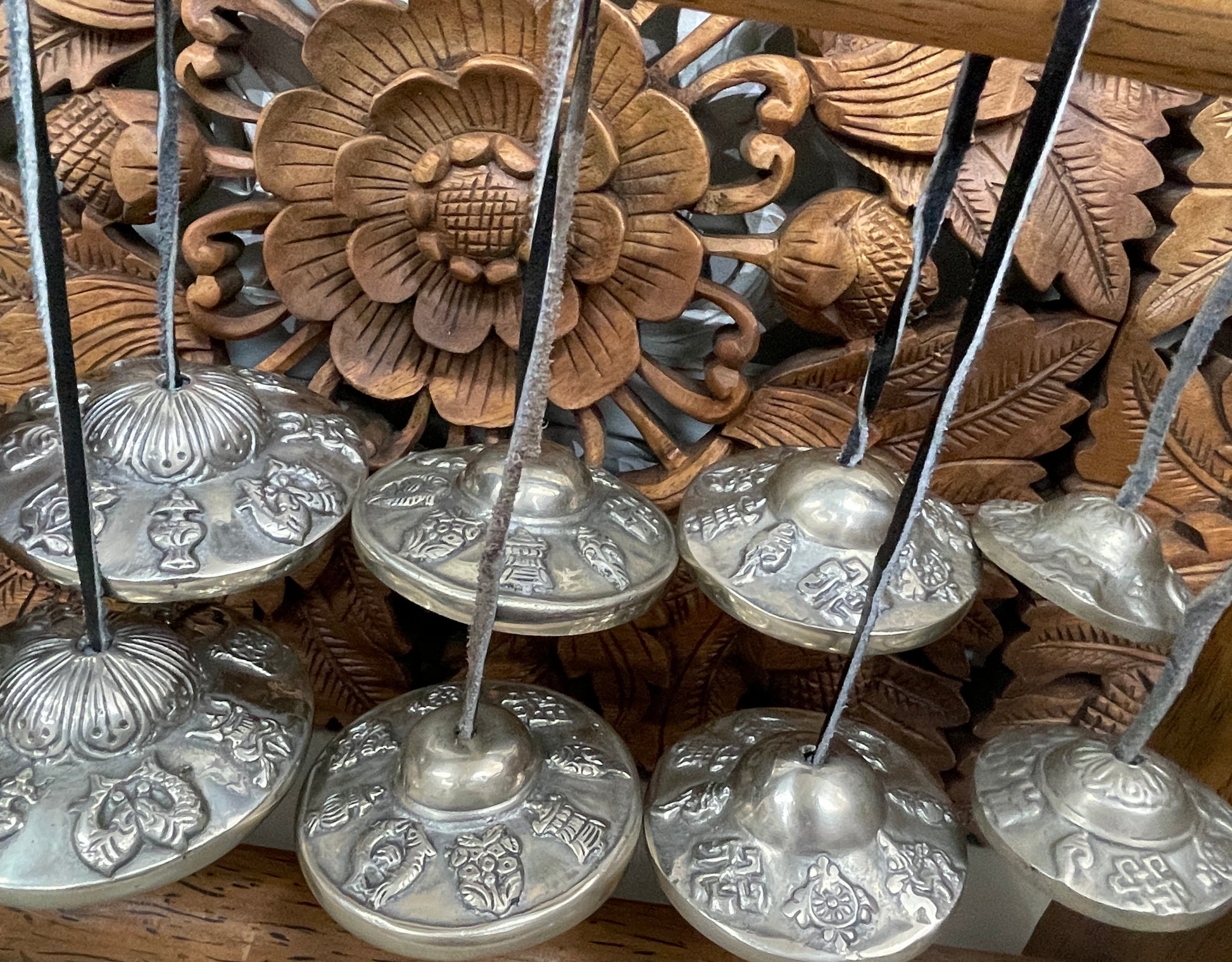 Astamangala Tingsha Cymbals - 4 Sizes Available Astamangala Tingsha Cymbals - 4 Sizes Available