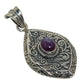 Sterling Silver Special Jayli work Gemstone Pendant