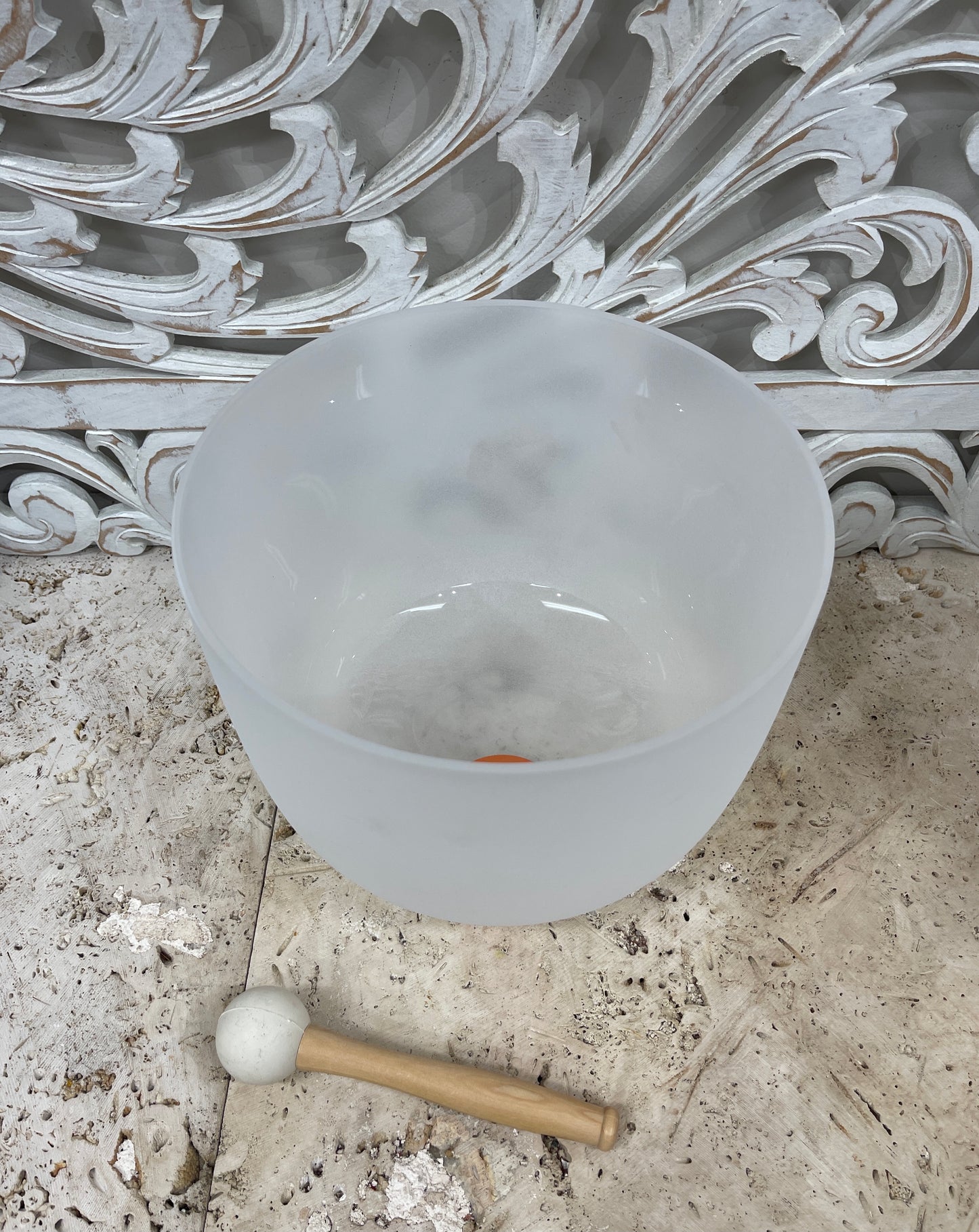 Quartz Crystal Singing bowls - Available in sizes 7" - 12"