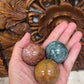 Ocean Jasper Spheres