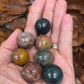 Ocean Jasper Spheres
