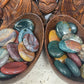 Fancy Jasper Palm Stones