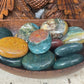 Fancy Jasper Palm Stones