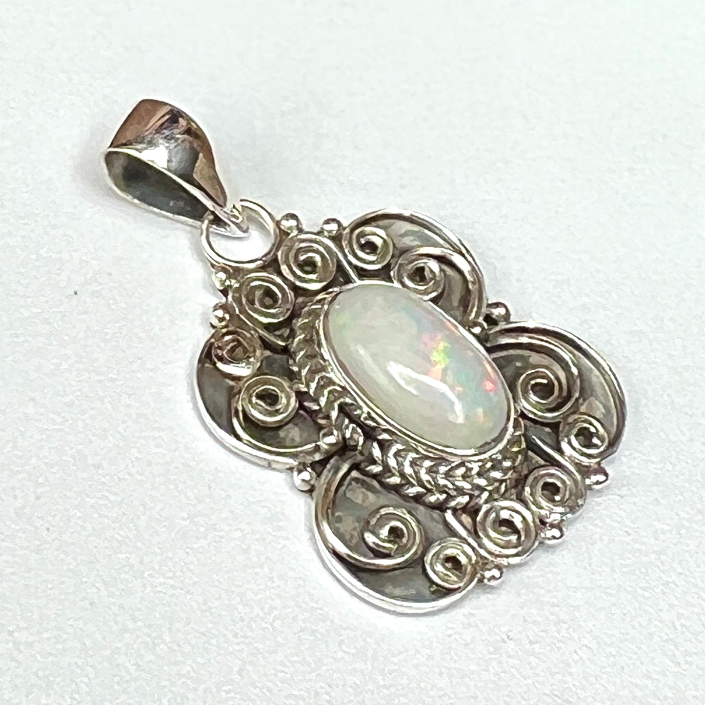 Rare Large Stone Ethiopian Opal Pendants