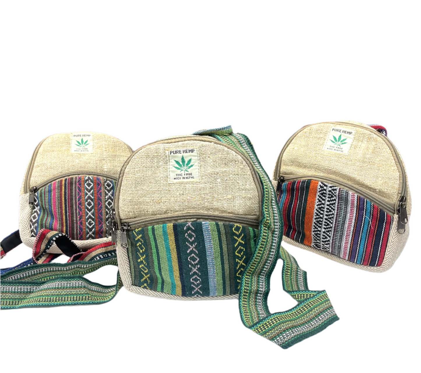 Hemp Round Backpack