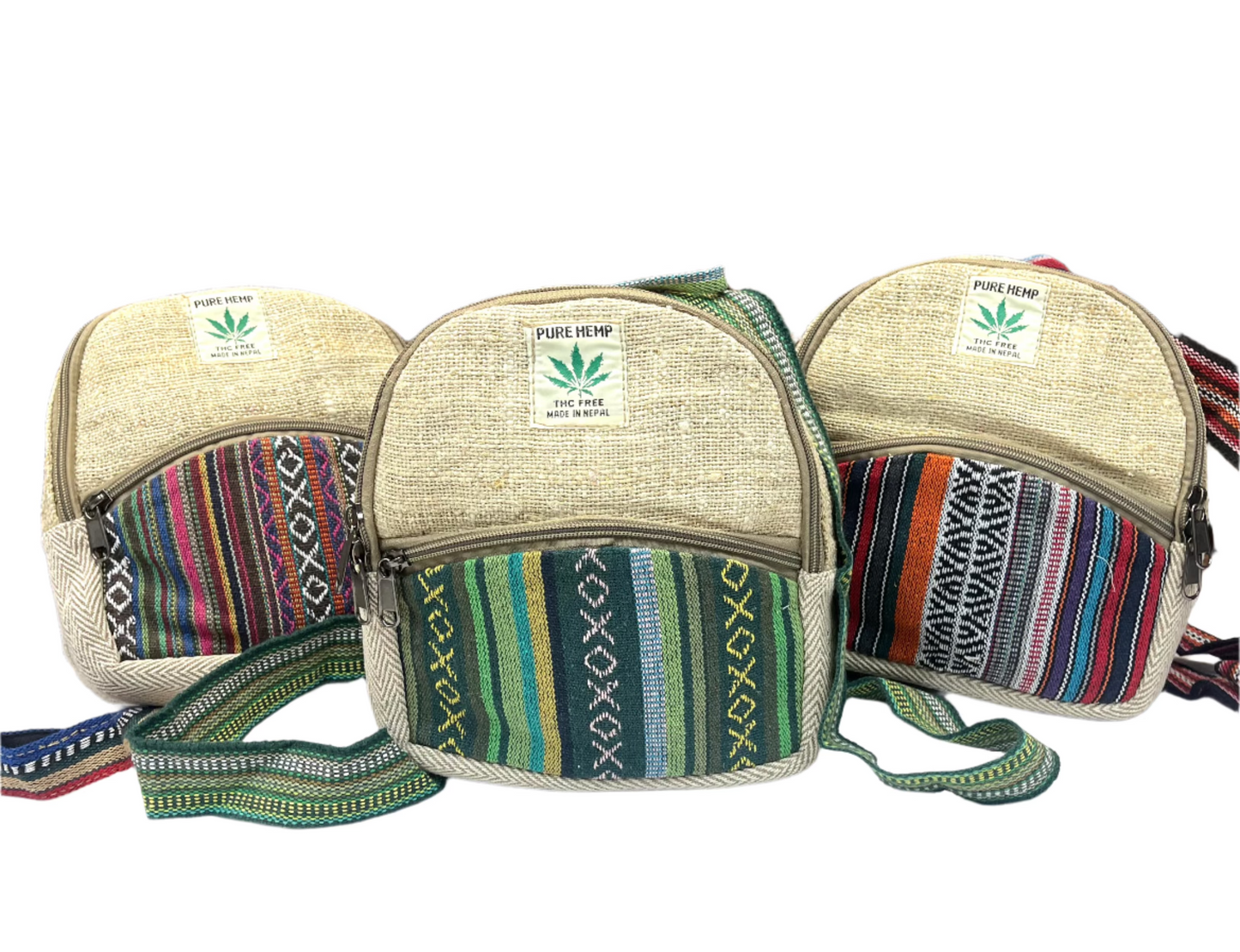 Hemp Round Backpack