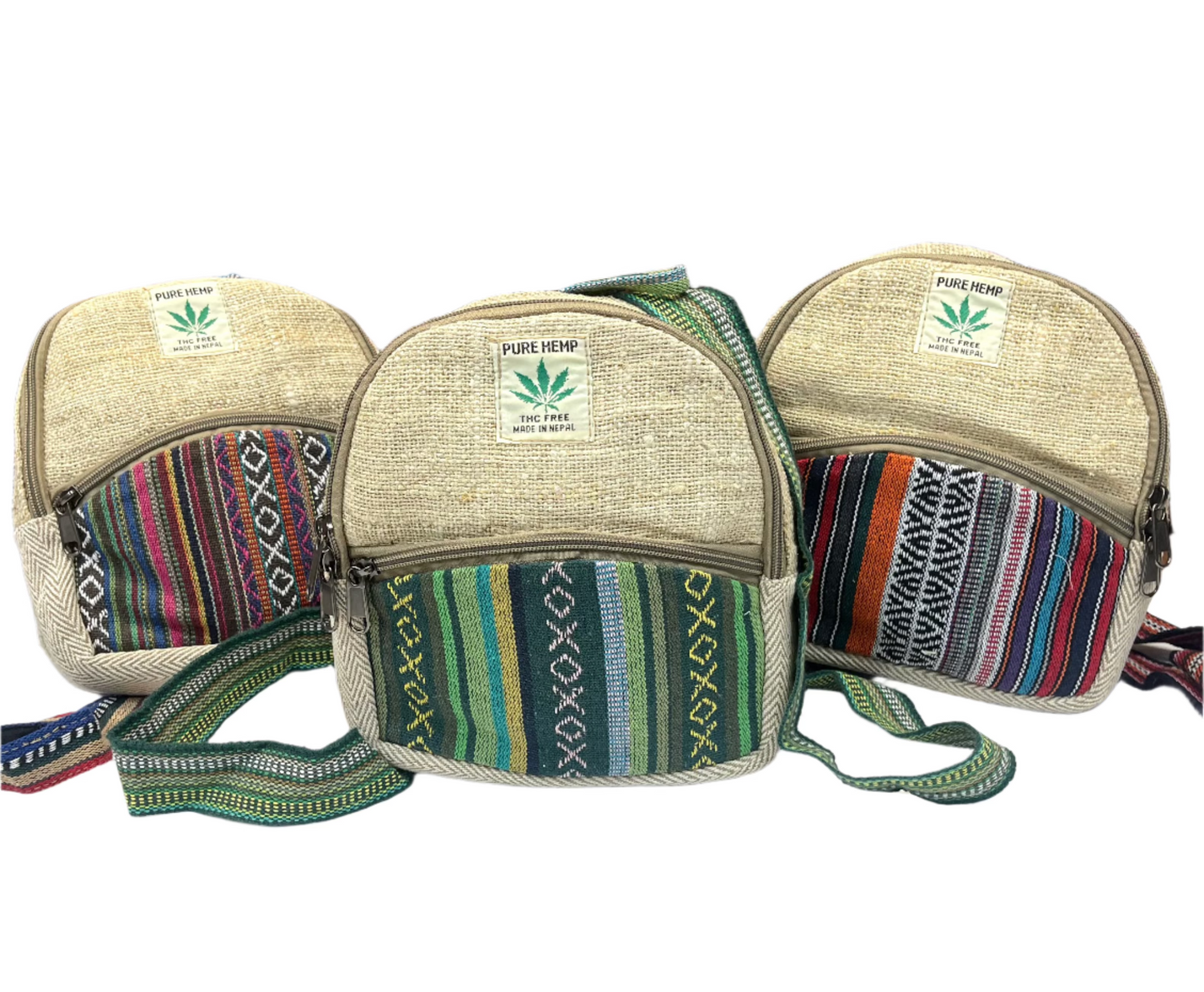 Hemp Round Backpack