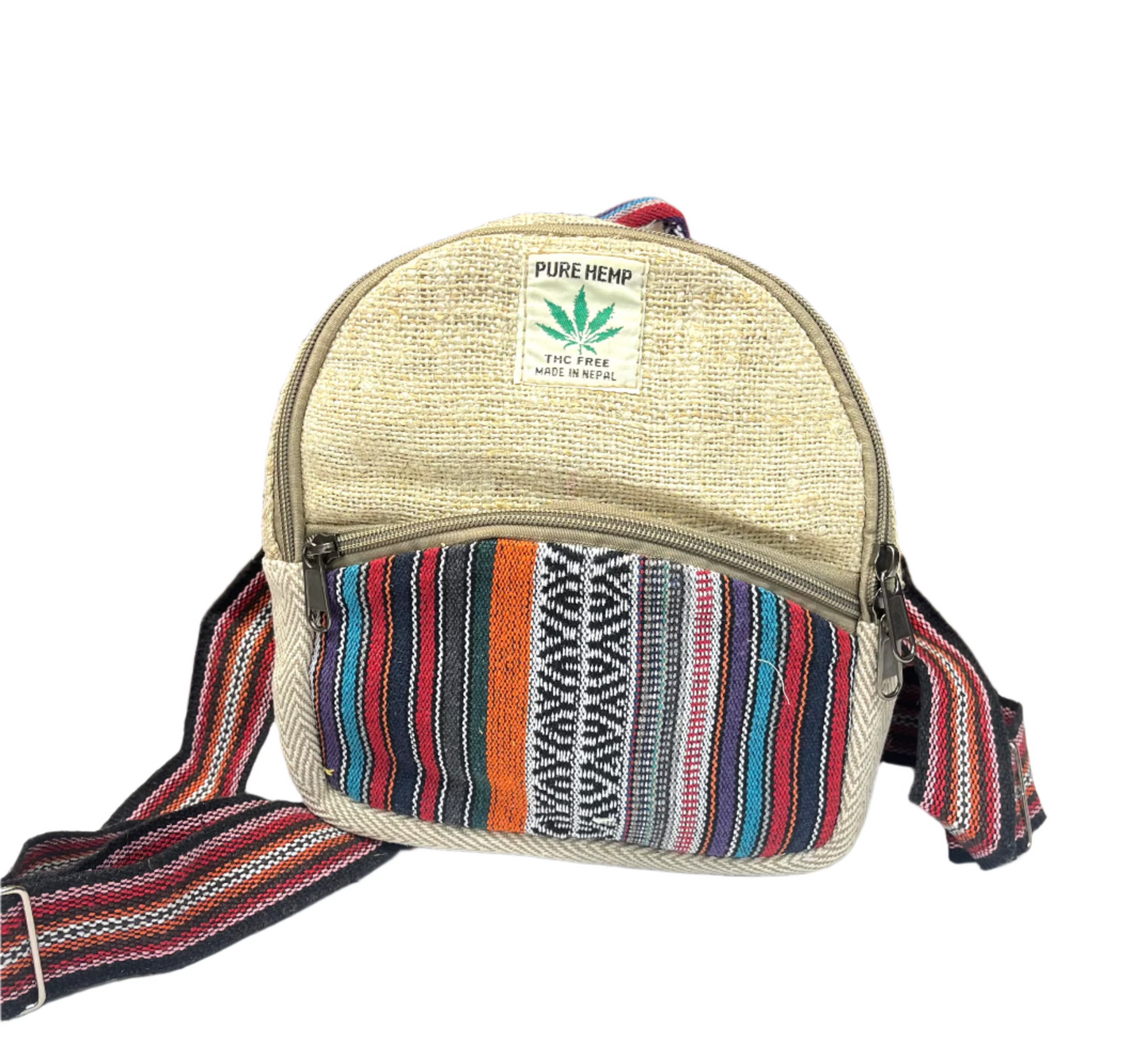 Hemp Round Backpack