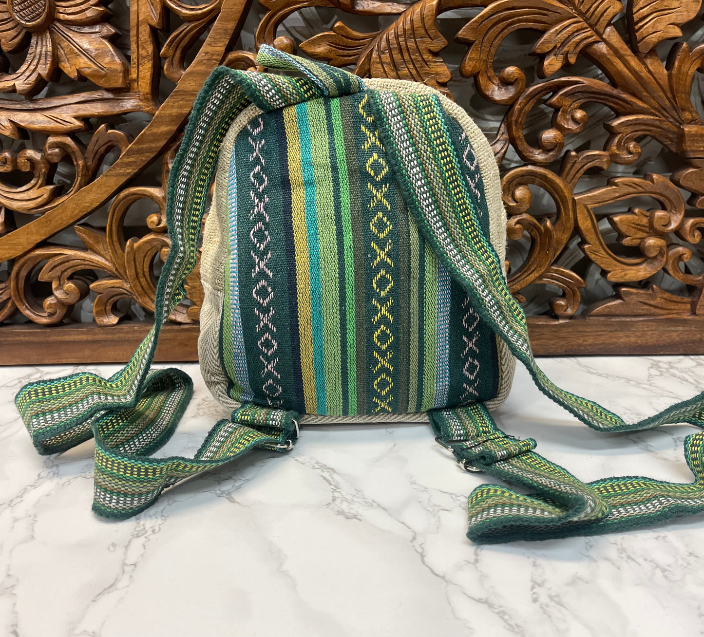 Hemp Round Backpack