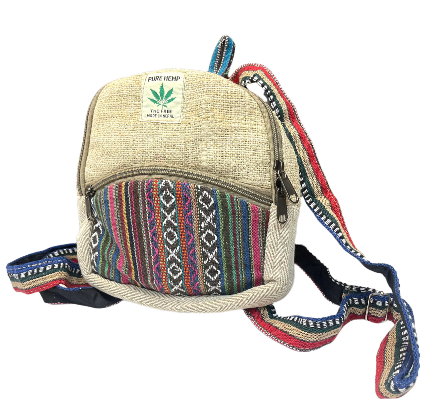 Hemp Round Backpack