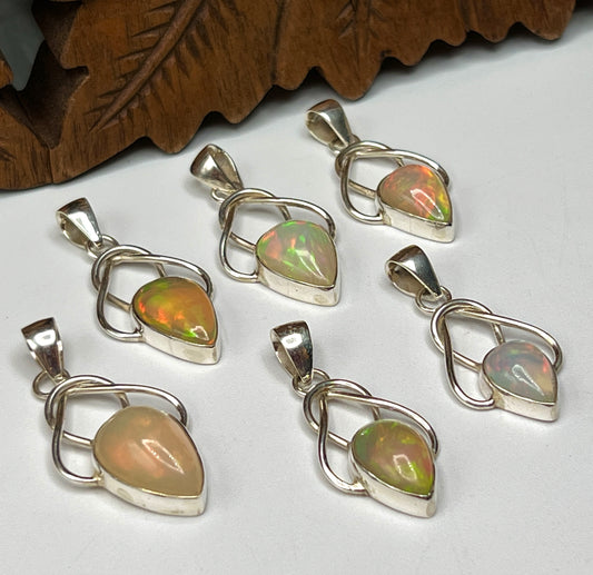 Ethiopian Opal Pendants