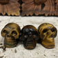 Hand Carved Crystal Skulls 1.5" - Available in 12 Stones