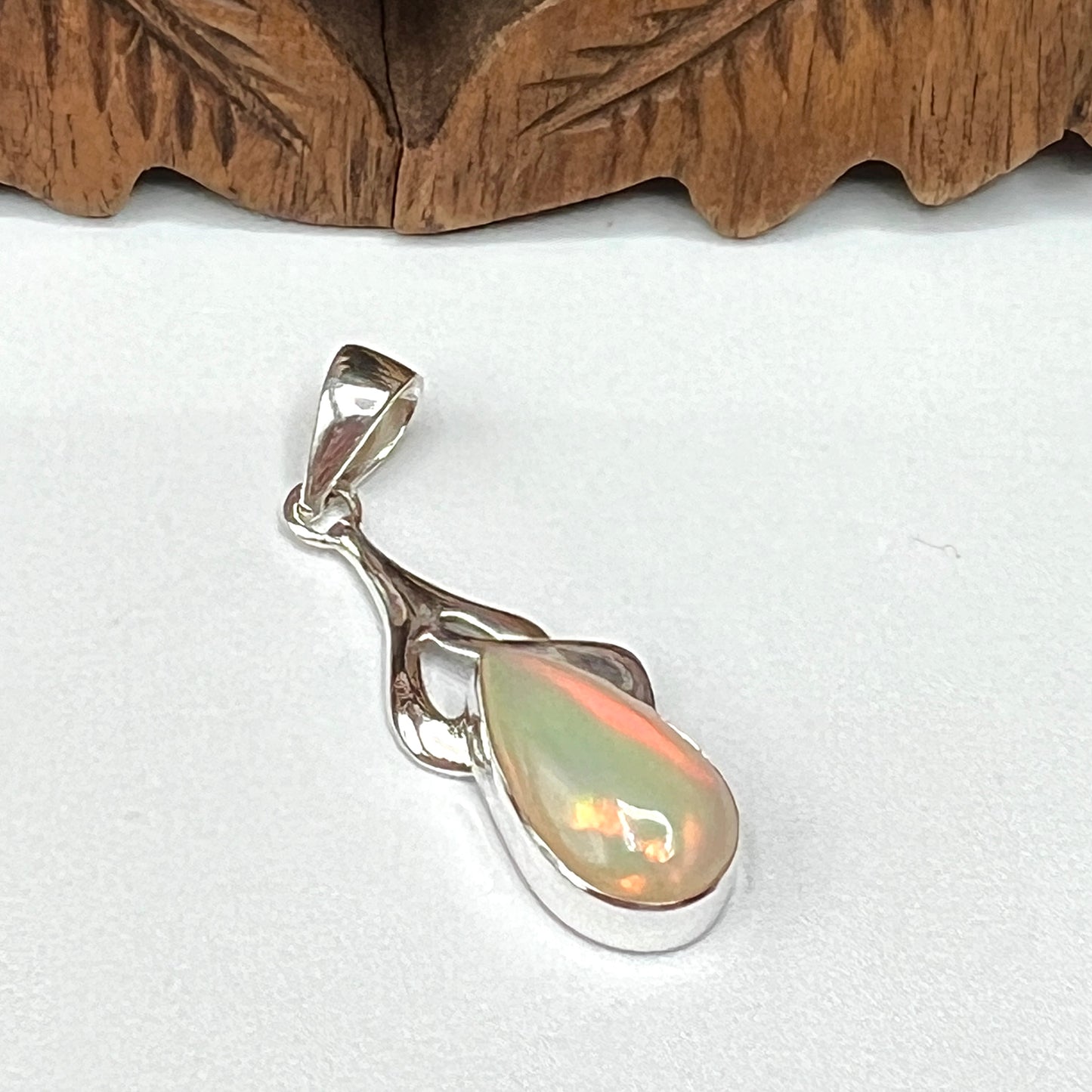 Rare Large Stone Ethiopian Opal Pendants