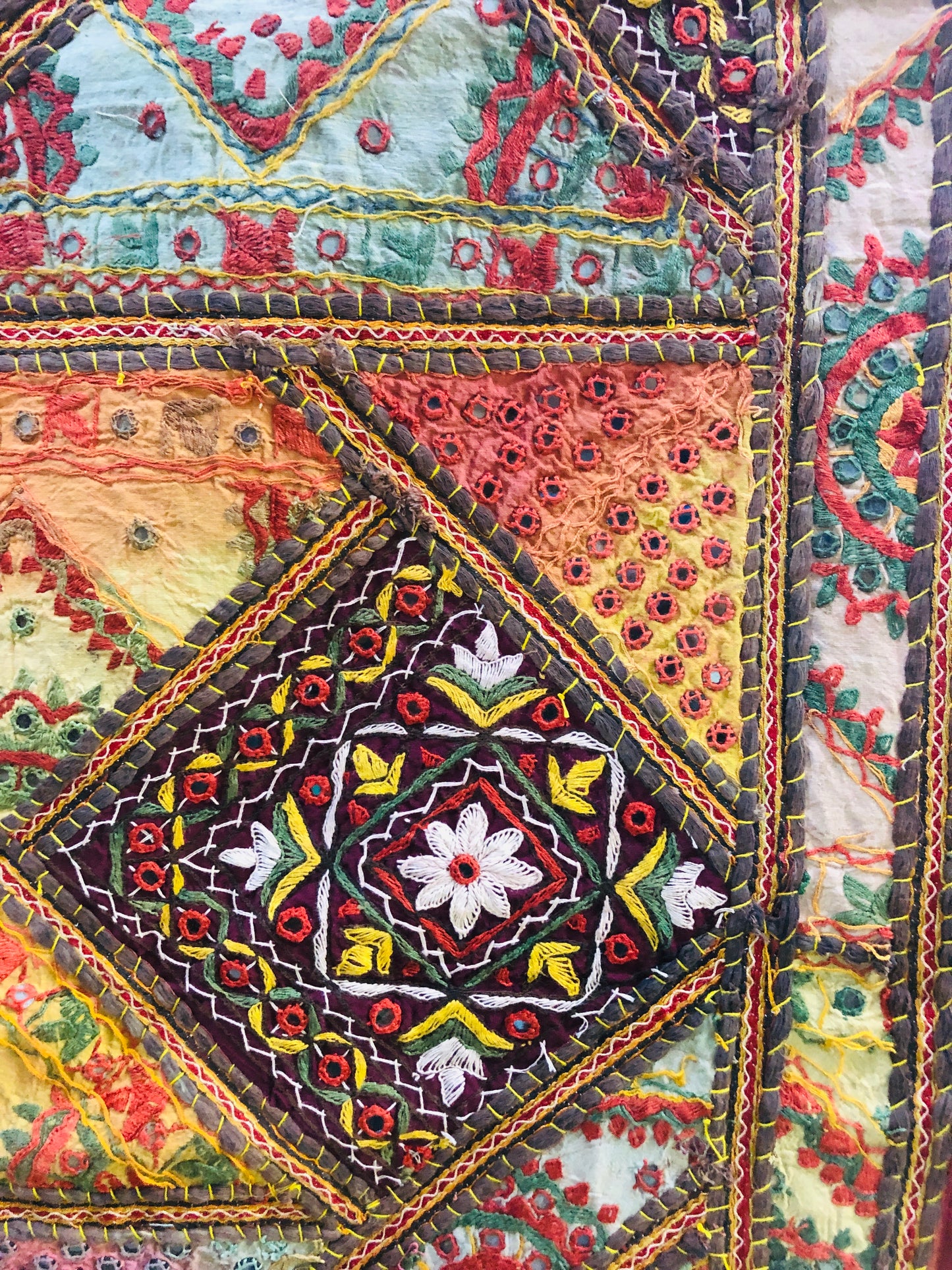 Rajasthani Embroidered Wall Hangings 40" x 60"