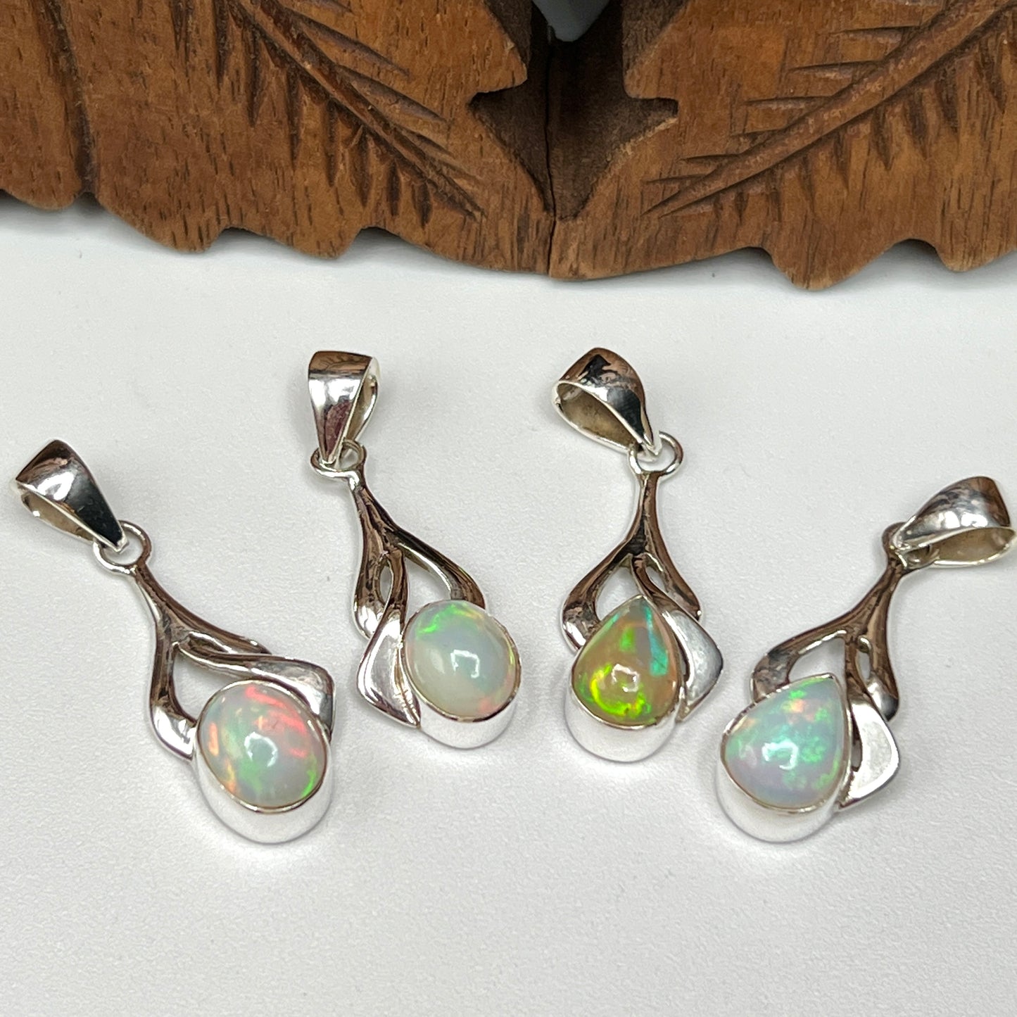 Ethiopian Opal Pendants