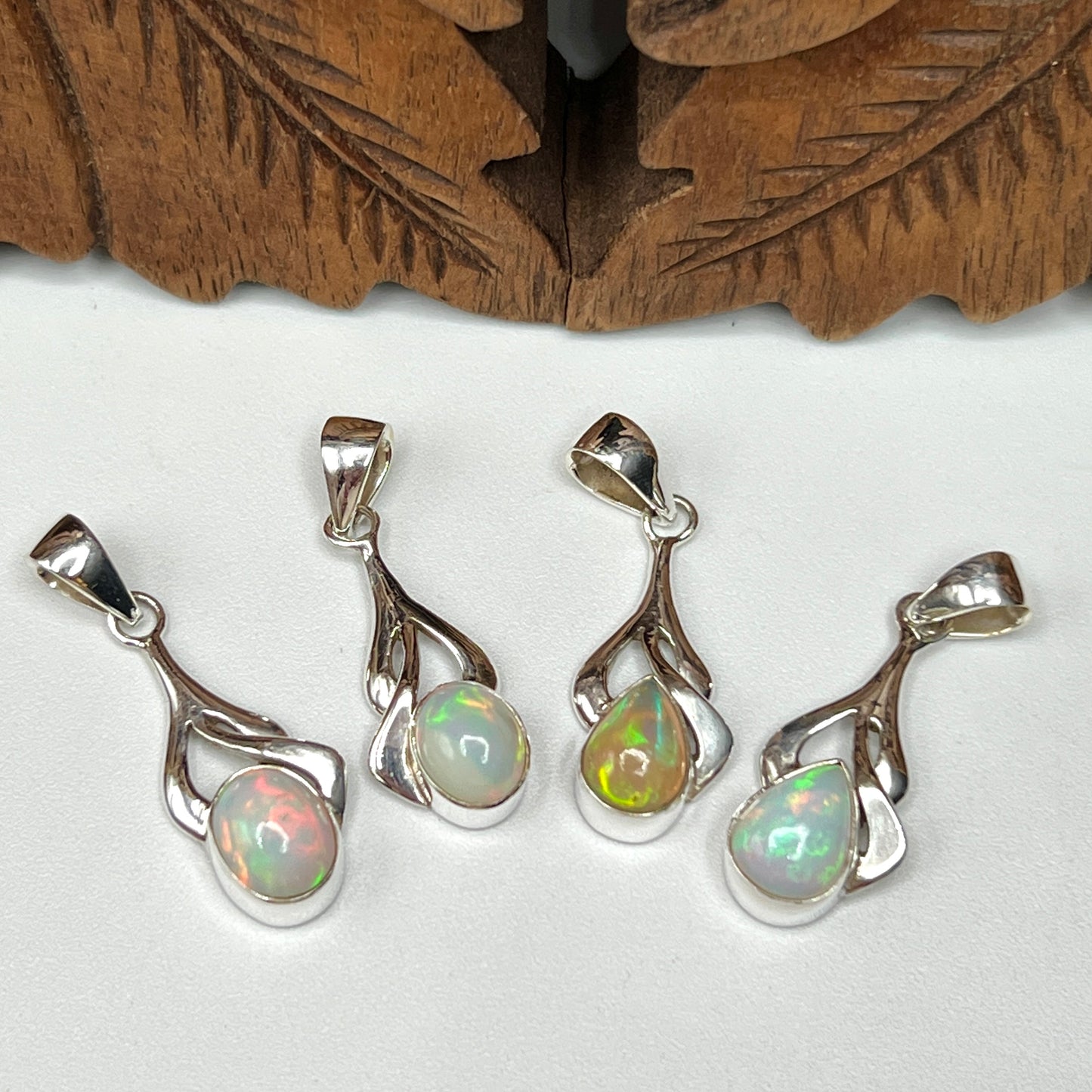 Ethiopian Opal Pendants