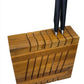 Teak Knife Blocks