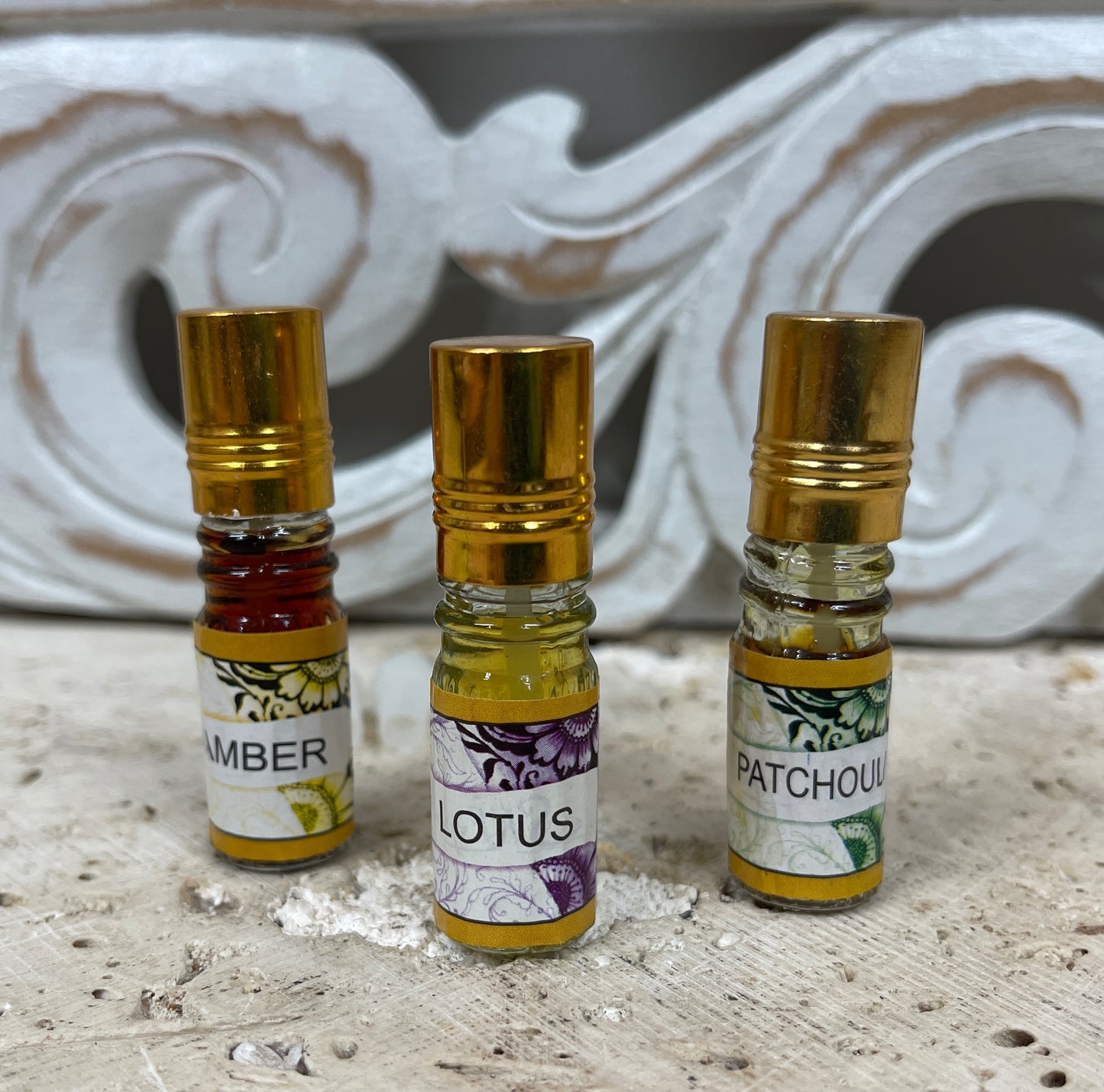Song of India Natural Perfume Oils | Available in 20 Scents & 4 Sizes