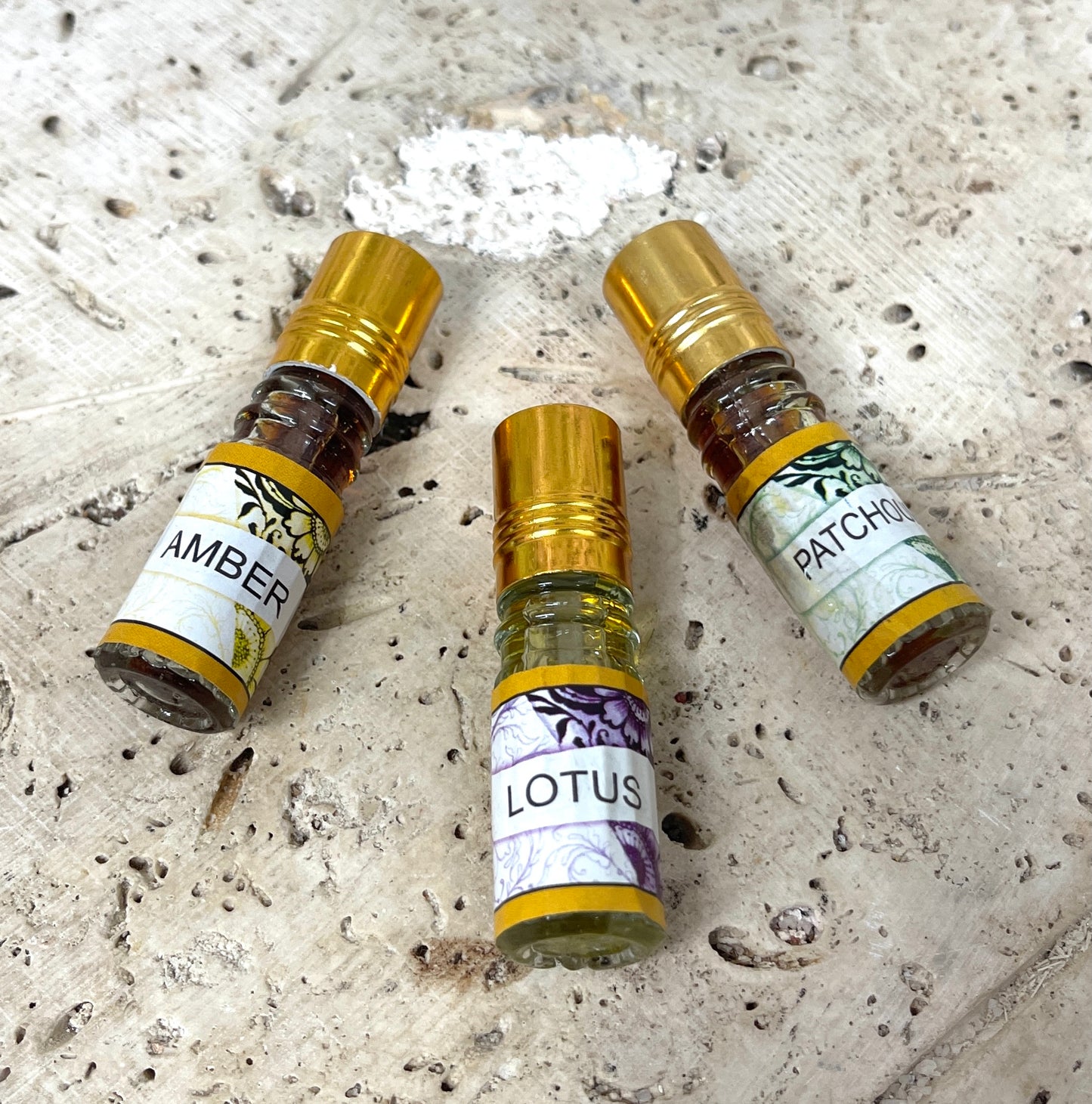 Song of India Natural Perfume Oils | Available in 20 Scents & 4 Sizes
