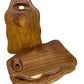 Freeform Teak Cutting Boards