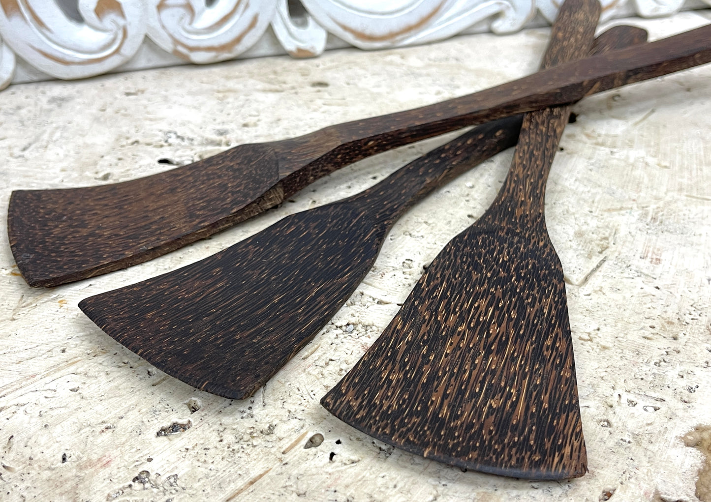 Coconut Wood Serving Rice Paddle