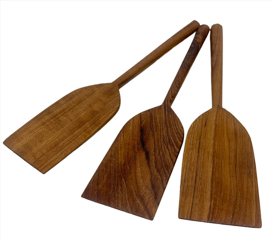 Teak Wood Serving Spoons