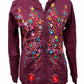 Embroidered Flower Hoodie | 4 Colors