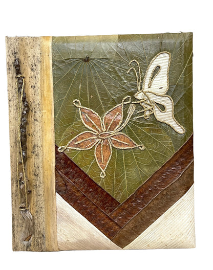 Butterfly Teak Leaf Photo Albums | 2 Sizes