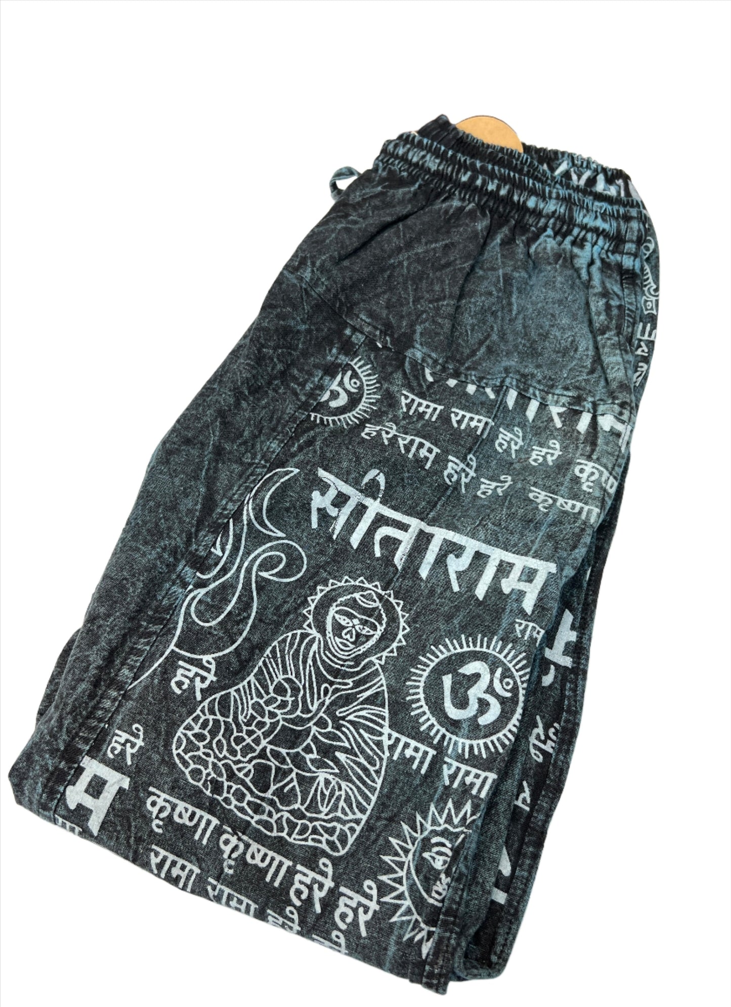 Mantra Print Pants | 4 Colors