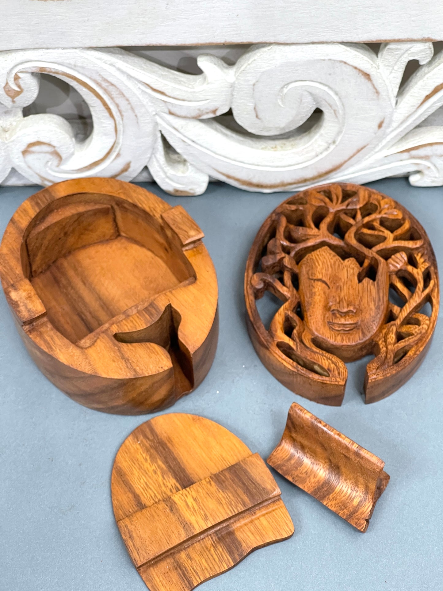 Root Face Puzzle Boxes