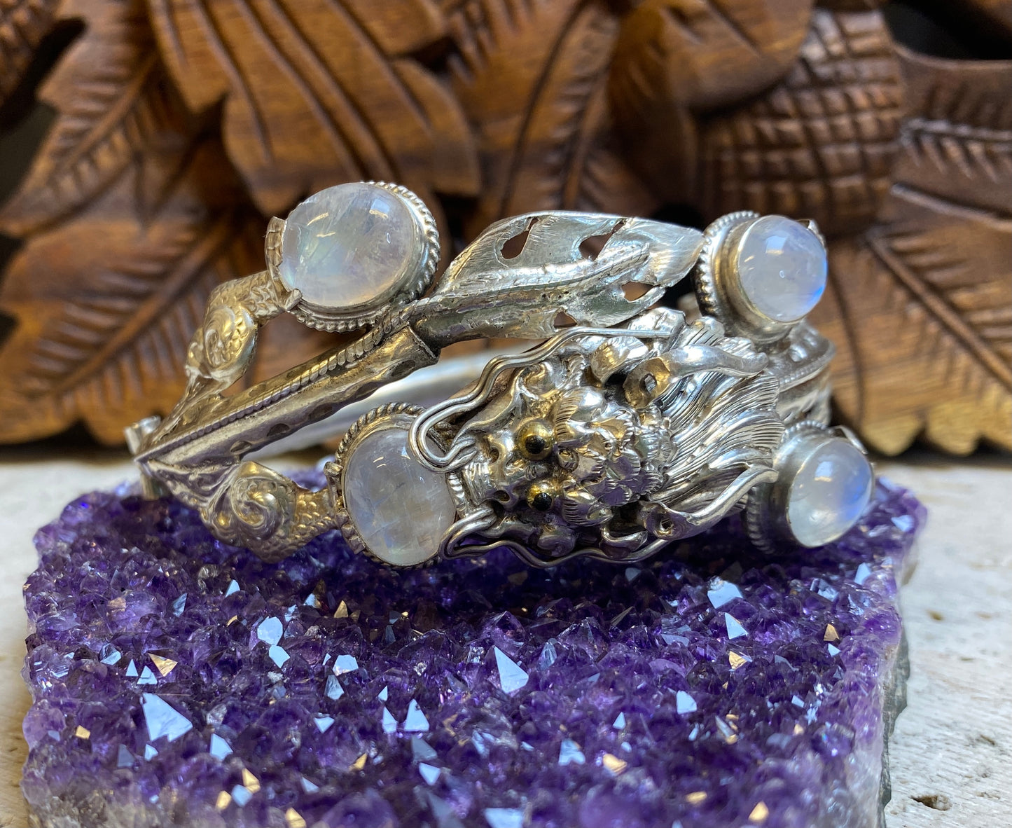 Sterling Silver Tibetan Zeeba/ Dragon Bracelets