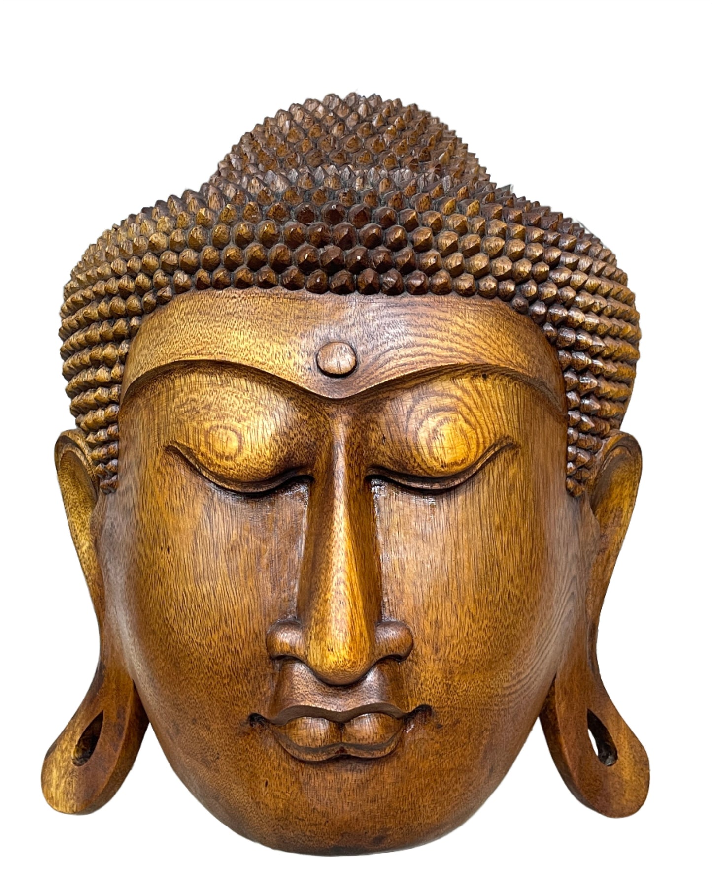 Suar wood Buddha Masks | 3 Sizes
