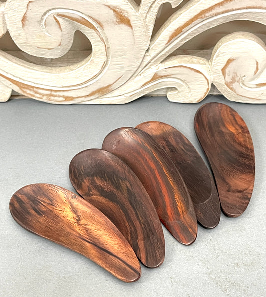 Sono Wood Mini Condiment Spoons - Set of 5