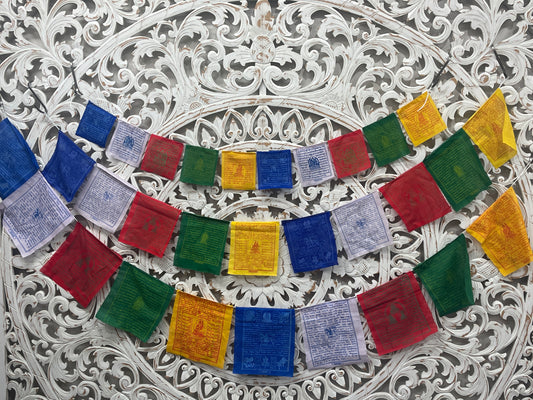 Cotton Tibetan Prayer flags- Color printing