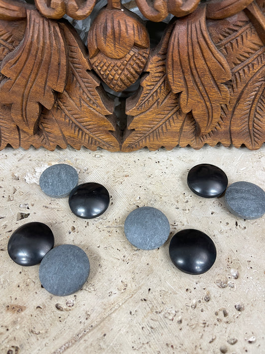 Shungite and Steatite Pocket Harmonizer Set