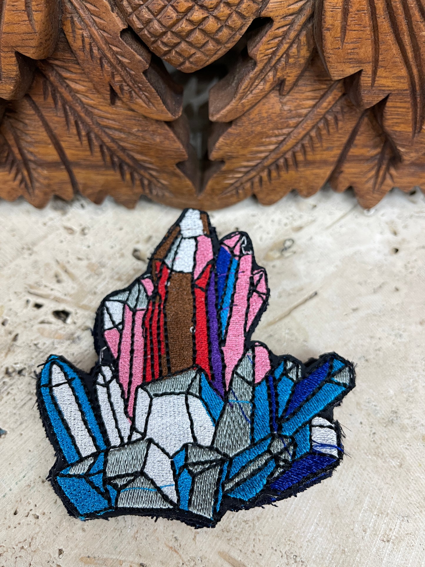 Crystal Cluster Cat Patches