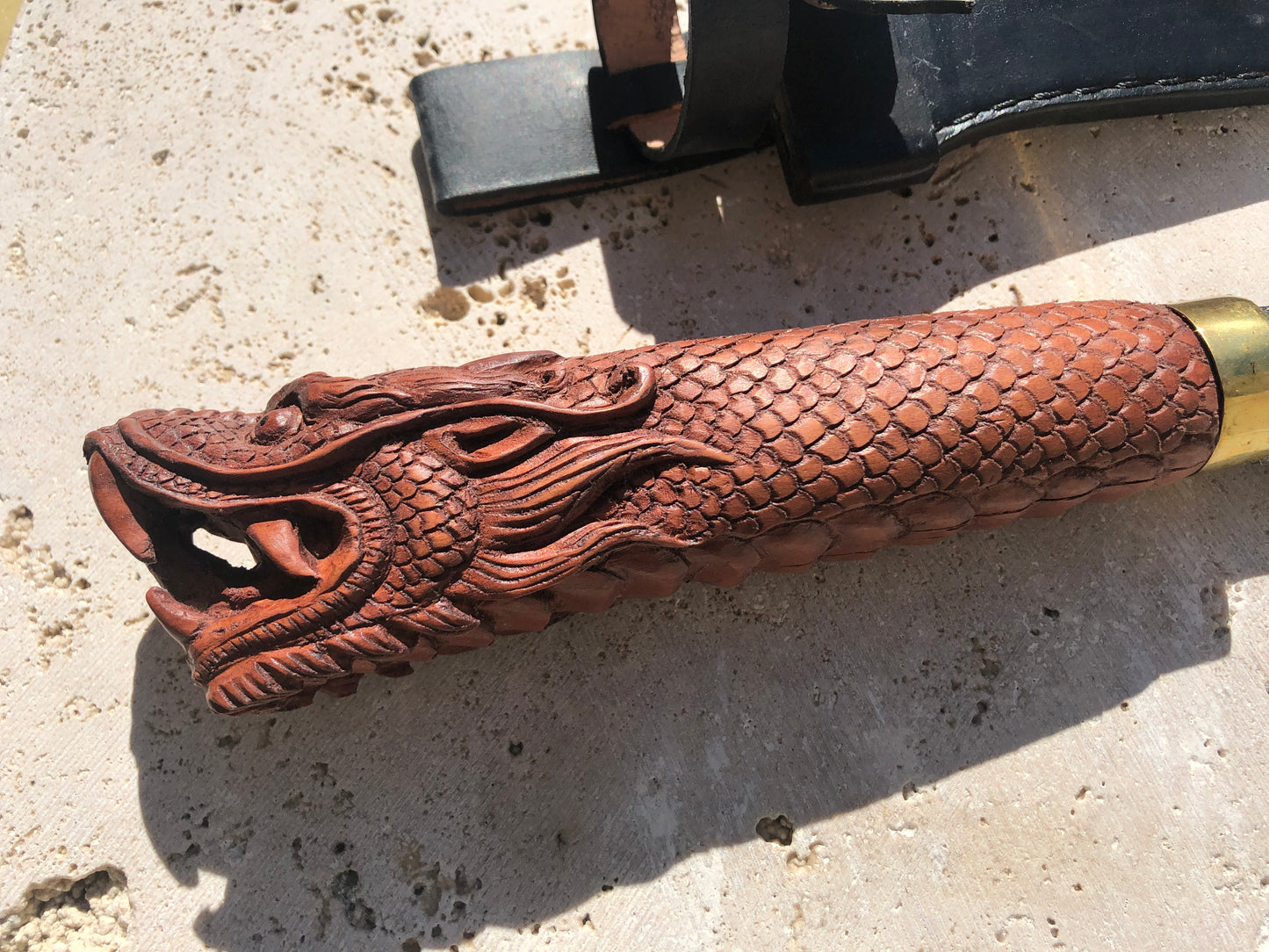 Decorative Balinese Hand-Carved and Hand Forged Knifes