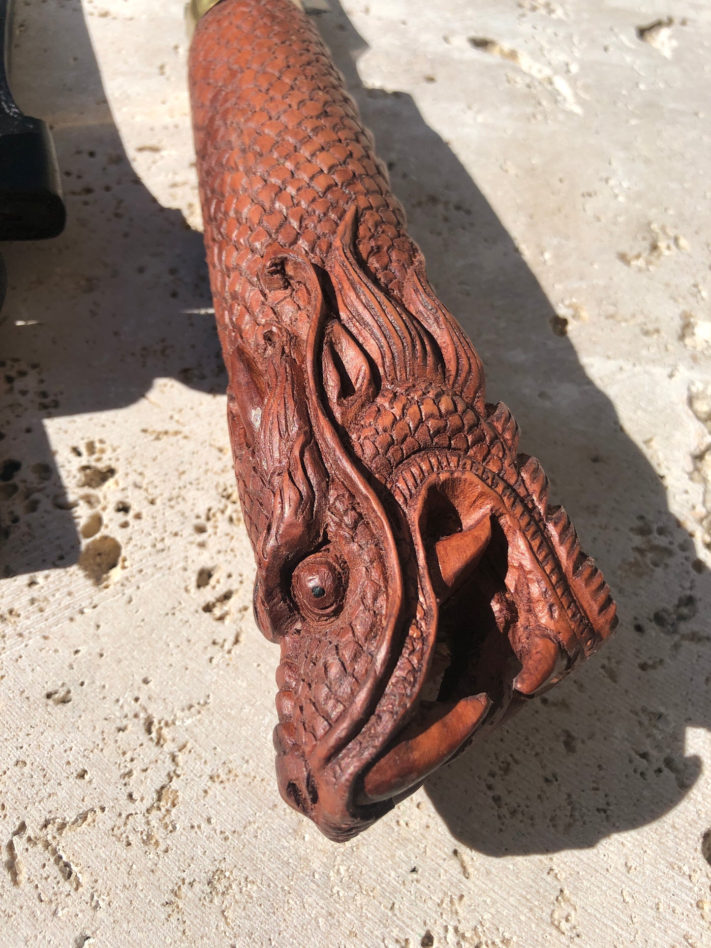 Decorative Balinese Hand-Carved and Hand Forged Knifes