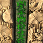 Hand Batiked Namaste Wall Hanging 10" x 36"