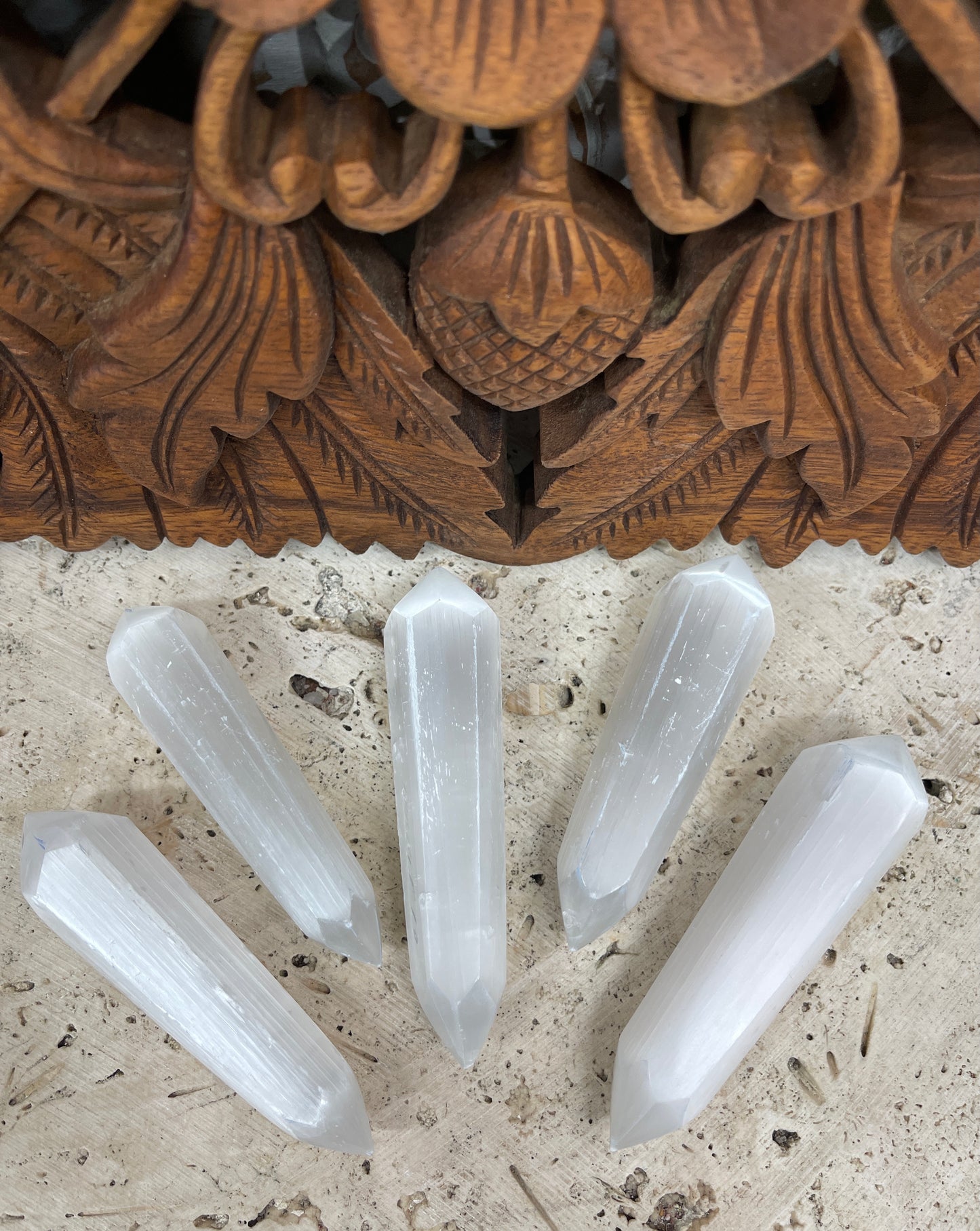 Selenite Double terminated Crystals