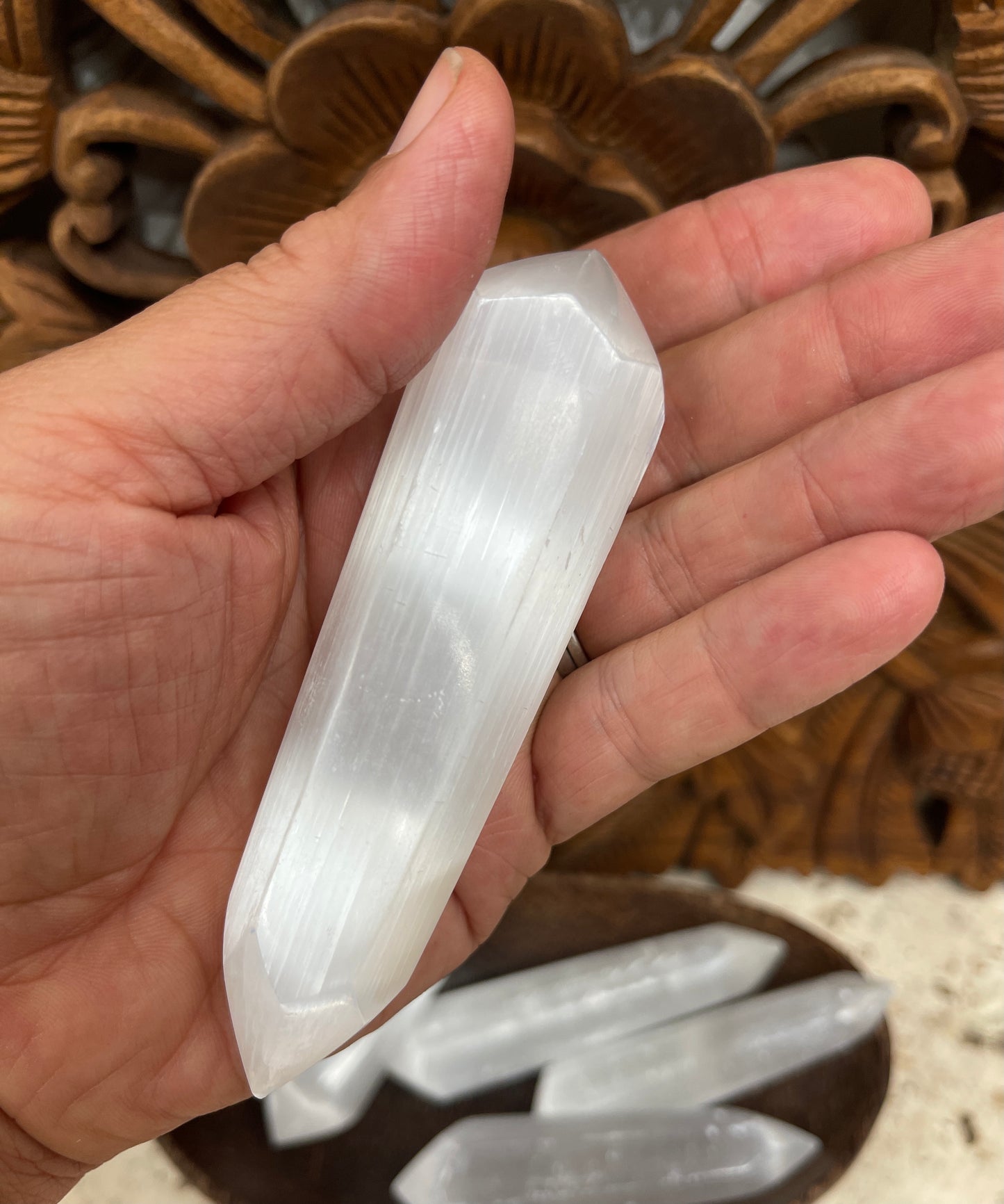 Selenite Double terminated Crystals